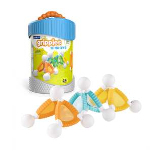 Guidecraft Grippies - Windows 24 Piece Set