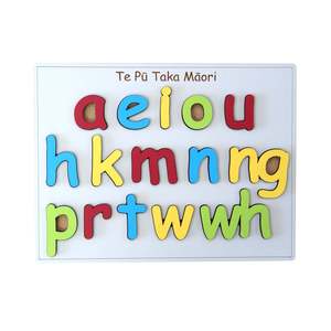 Maori Alphabet Puzzle