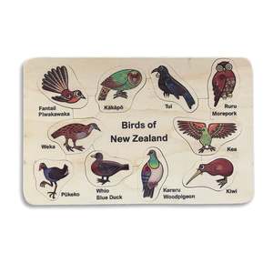 Cultural Resources: New Zealand Native Birds Puzzle