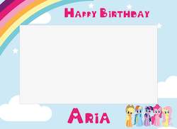 Kids Parties: My Little Pony InstaFrame
