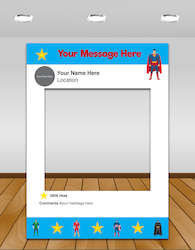 Kids Parties: Superhero InstaFrame