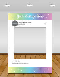 Kids Parties: Pastel InstaFrame