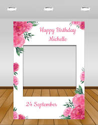 Parties: Pink Peony Birthday InstaFrame