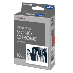 Products: instax WIDE Film 10pk Monochrome