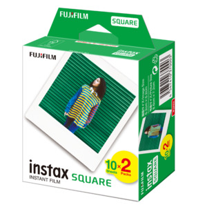 Products: instax SQUARE Film 20pk White