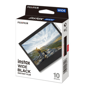 instax WIDE Film 10pk Black