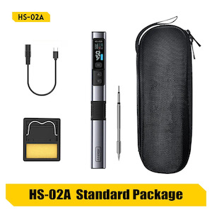 Frontpage: Fnirsi HS02 Soldering Iron - USB C/DC Powered
