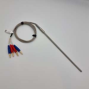 Instrumentation Temperature: PT100 Probe 6mm 4-wire with FG-SS lead [-200...600°C]