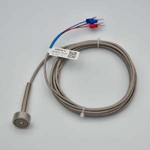 Instrumentation Temperature: PT100 Magnetic Surface Temperature Sensor with SSOB Lead [-50...450°C]