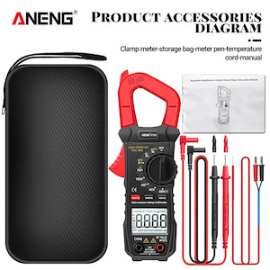 M Measure And Test: Aneng ST209 Clamp Multimeter - 6000 Counts