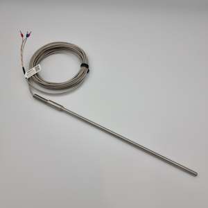 PT100 Probe 6mm with FG-SS lead [-200...420°C]