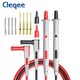 Cleqee P1503 Multimeter Test Leads with Replaceable Probe Tips