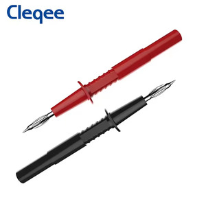 M Measure And Test: Cleeqe P5011 4mm Sharp Banana Multimeter Test Probe Set