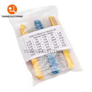 Precision 0.5W Metal Film Resistor Kit 0.1...750 Ω (30 Values 10 pieces ea)