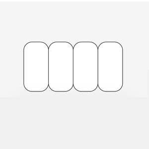 Niimbot: Niimbot M Series 6 x 12 mm PET Labels