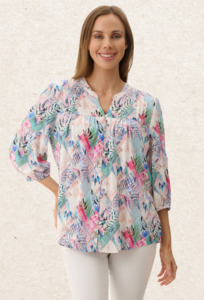 Woad 3/4 sleeve shirt