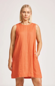 Miramar tank dress coral