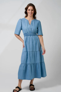 Vittoria dress light wash