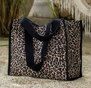 Lisa tote - leopard