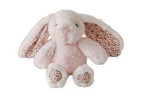 Gifts: Littlefoot bunny floral sweet pink