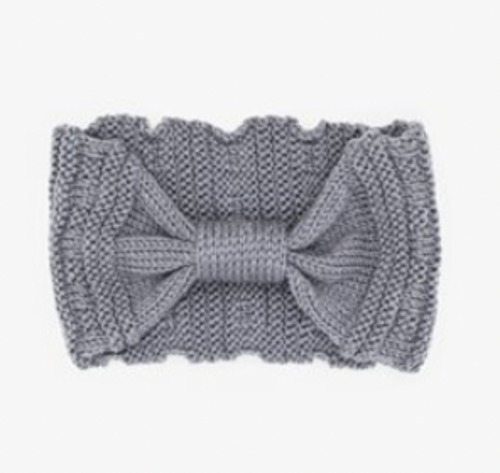 Ear warmer grey