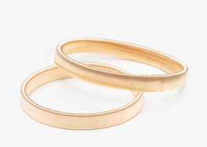 Sunglasses: Arm band gold