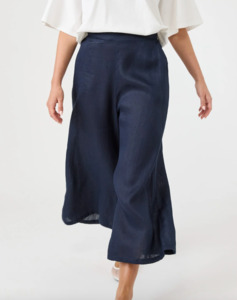 Eb Ive: Studio crop pant - navy