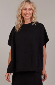 Masa knit poncho