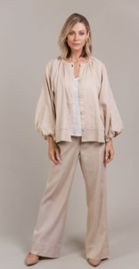 Laax button blouse - ecru