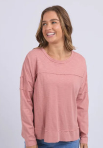 Jayne throw on top ash rose