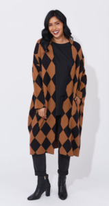 Haven: Casablanca cardigan Kohl/dune