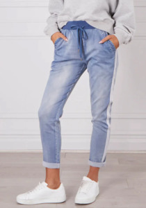 Monaco: Boston jogger light blue