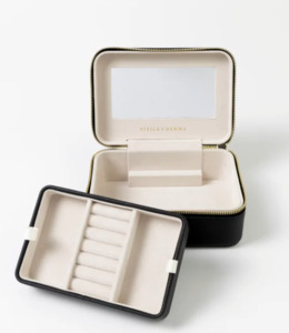 Jewel box large rectangle black