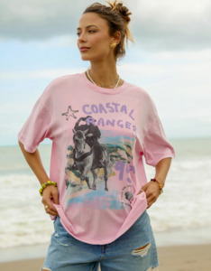 Coastal ranger tee bubblegum