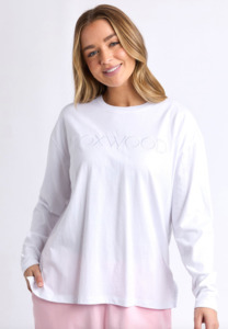 Foxwood: Standard long sleeve white