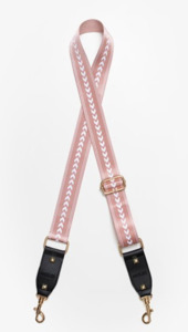 White V blush bag strap