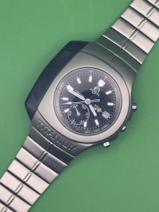 JDM Neovintage Citizen Atessa Eco-Drive Titanium Wristwatch
