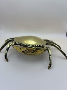 Products: Handmade Crab Ashtray Cast in Brass