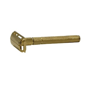 Health & Beauty: Reusable Safety Razor - Twist Open