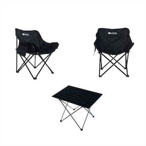 Furniture: Intents Pioneer Camp Chairs and Table Combo