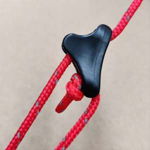 Tent Rope Tensioners Or Adjusters: Tenioners - Triangle Line Locks for 2-3mm guy rope
