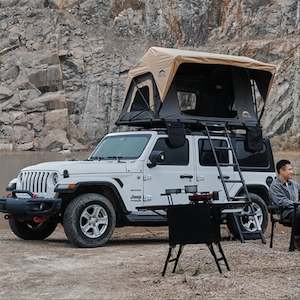 Soft Shell Roof Top Tents: Wild Land Normandy Auto Roof Top Tent - 43kg