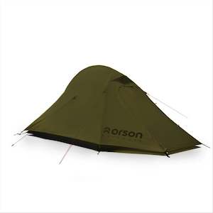 Orson Tents 1: Orson Tracker 2 - Ripstop Lightweight 2 Person Hiking Tent, 1.95kg