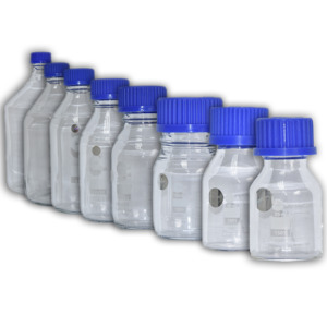 Reagent Bottles Clear. Glass - Interlab NZ