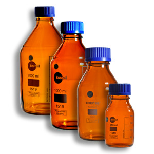 Reagent Bottles Amber. Glass - Interlab NZ