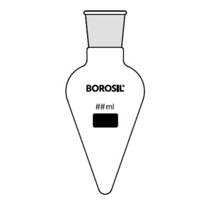 Products: Pear-Shaped Flasks With Interchangeable Joint - Interlab NZ