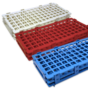 84 Place Polygrid Micro Tube Racks for 1.0-1.8ml Cryovials - Interlab NZ