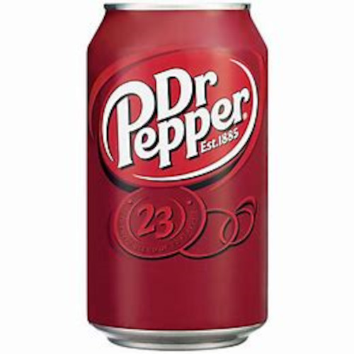 Dr Pepper single can (355ml)