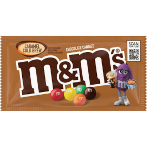 Chocolates: M&M Caramel COLD BREW