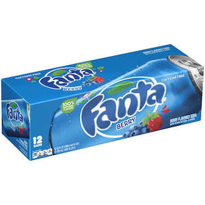 Fanta Berry Cans 12ct BBD DEC 2025